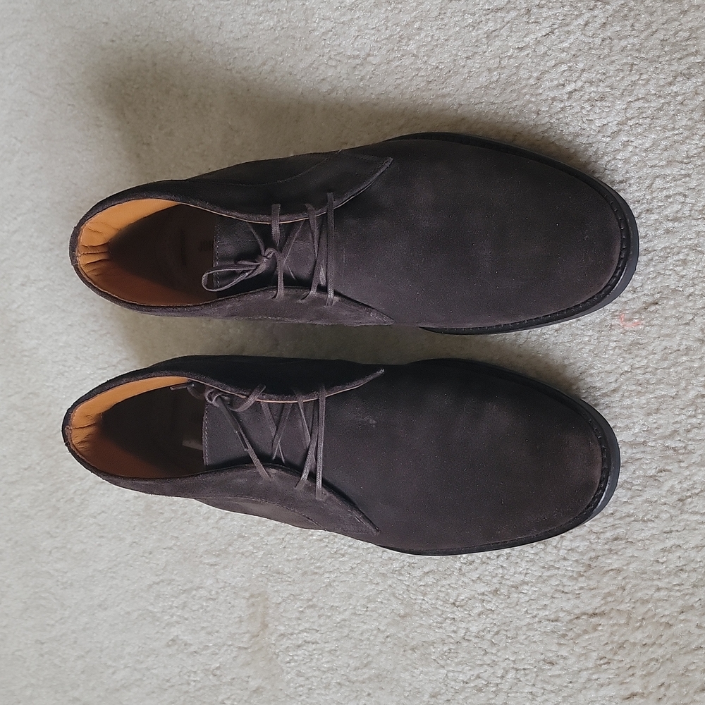 Mens Johnston&Murphy Suede Distressed Boots